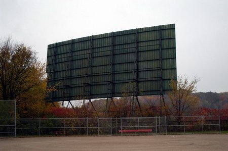 Douglas Auto Theatre - Screen Rear (newer photo)